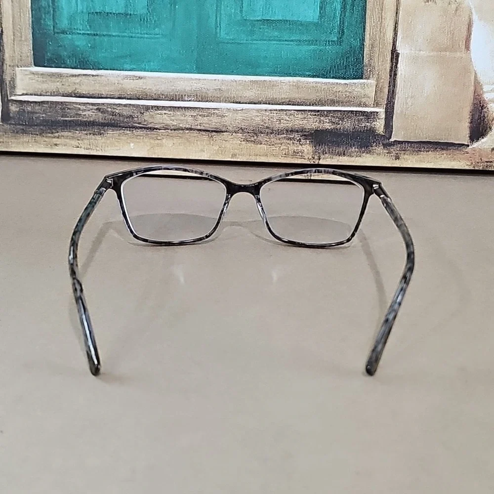 Ellen Tracy Monterrey Black Havana Cat Eye Plastic‎ Eyeglass Frame 52-15-135